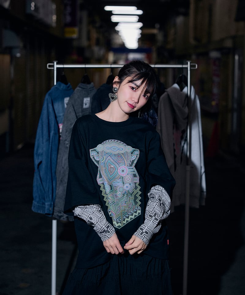 Hatsunex meets Apsu Shusei “Hatsune” フェイクレイヤードT