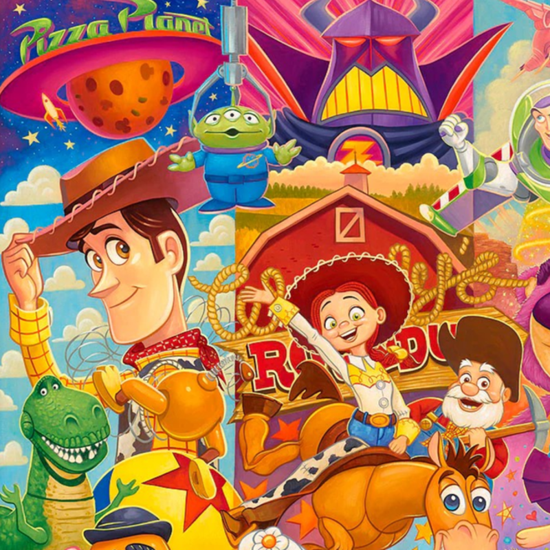 ディズニー公式ファインアート トイ・ストーリー 