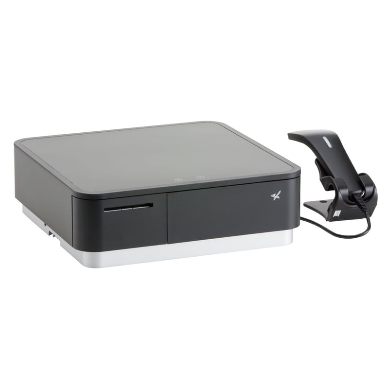 プリンター・ドロアー 一体型 mPOP スキャナーセット（有線接続モデル