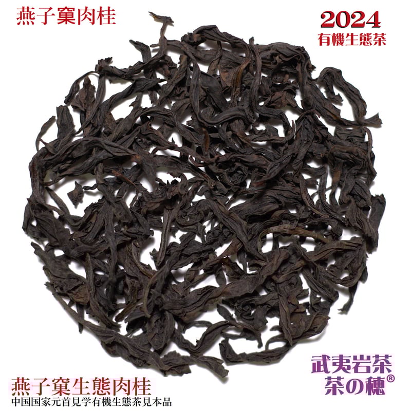 燕子窠肉桂 2024 (生態茶) | 武夷岩茶 茶の穂