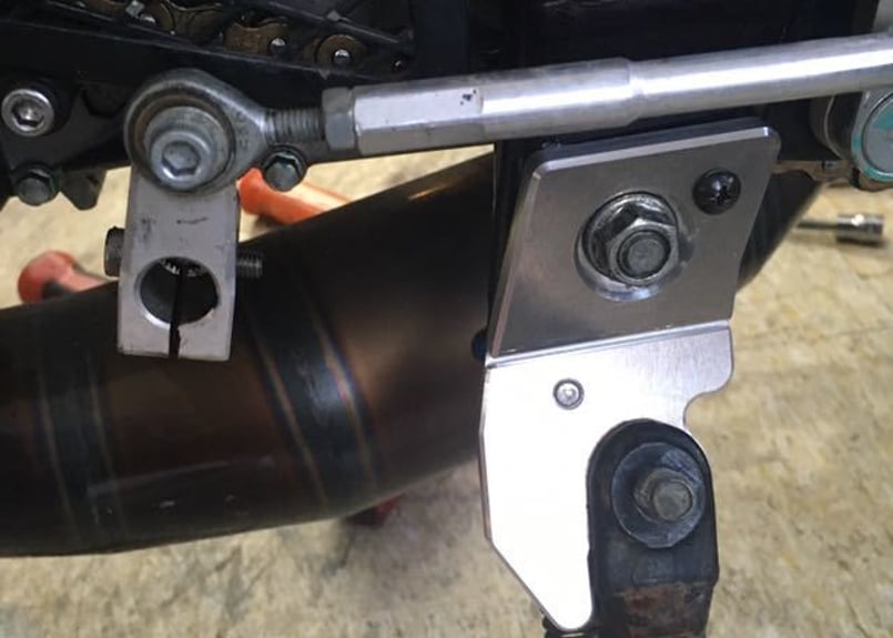 MIXS】NSR50 アルミサイドスタンド取付用フレーム | ダイキチ