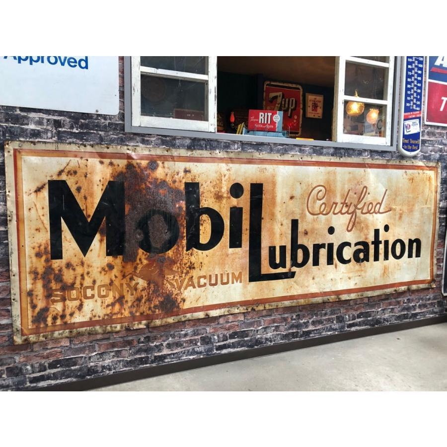 Mobil モービル ペガサス ヴィンテージ 横長 特大看板 | BigBear Online