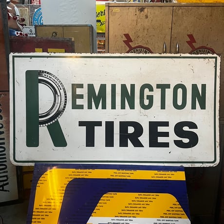 USA VINTAGE THIS FENCE IS ホーロー看板 FORD ヴィンテージ ホーロー