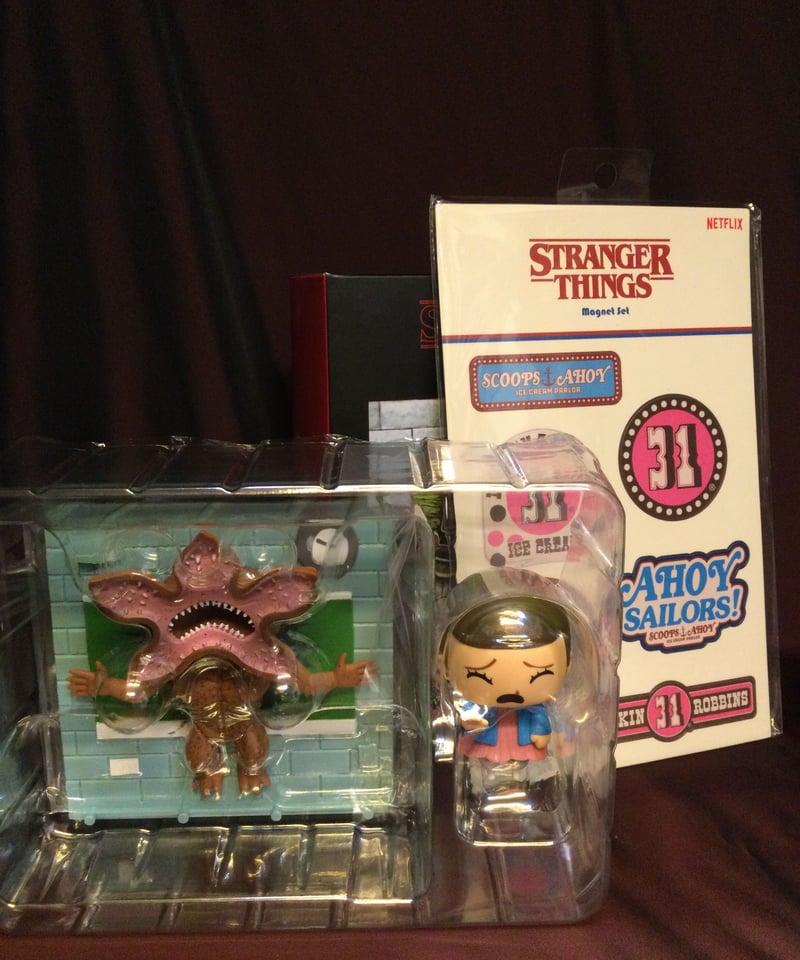 ストレンジャーシングス・Eleven VS Demogorgon&バスキンロビンス