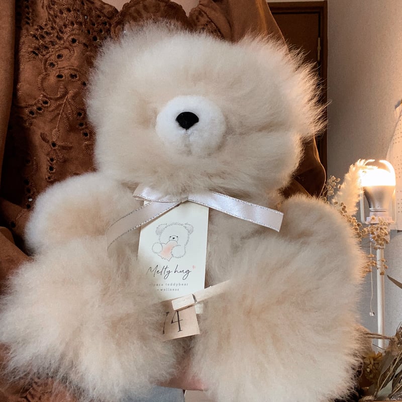 074 ］ミルクティー / アルパカテディベア / 送料無料 | Melt