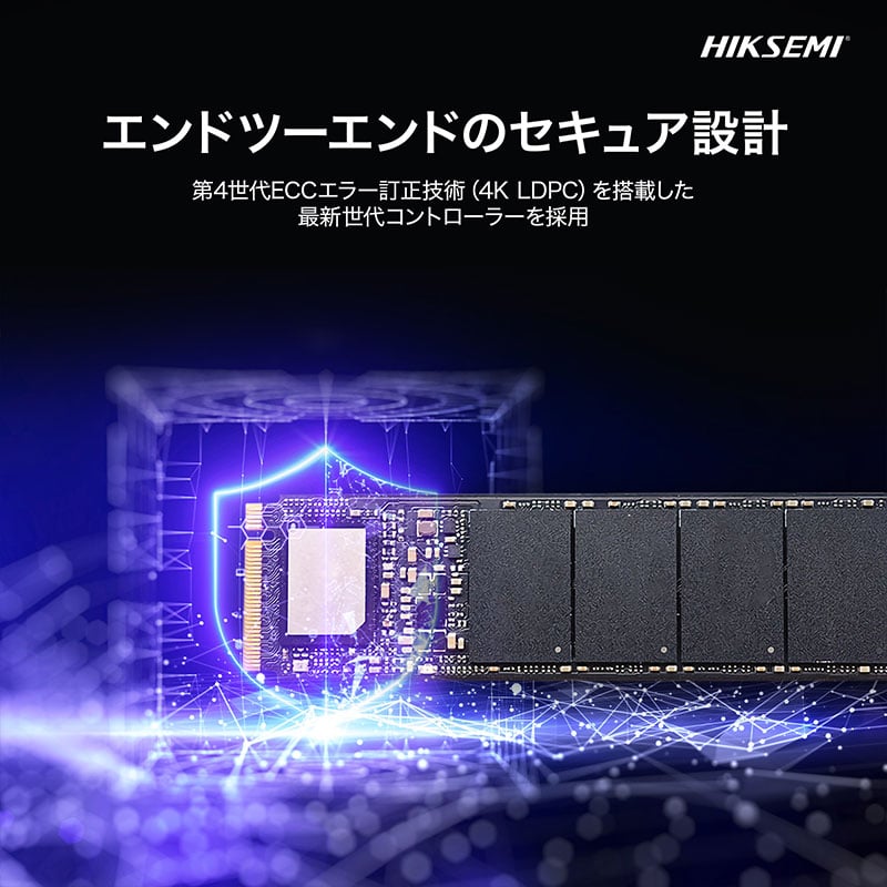 HIKSEMI Gen5 内蔵SSD 2TB/4TB PCIe 5.0 NVMe M.2 22