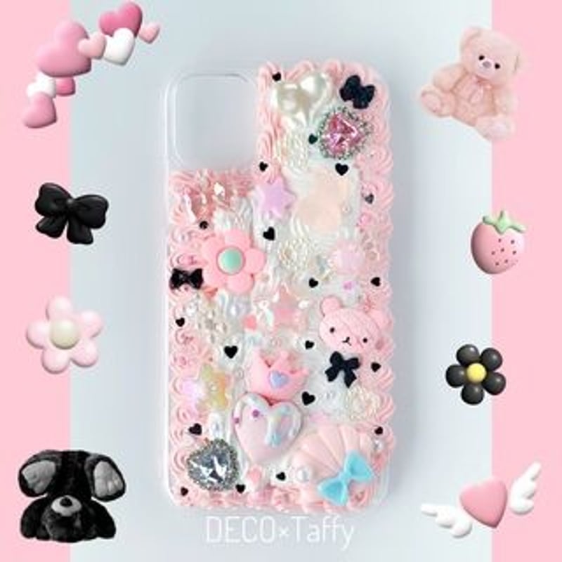 💫フルオーダー💫 ホイップデコスマホケース | DECO×Taffy