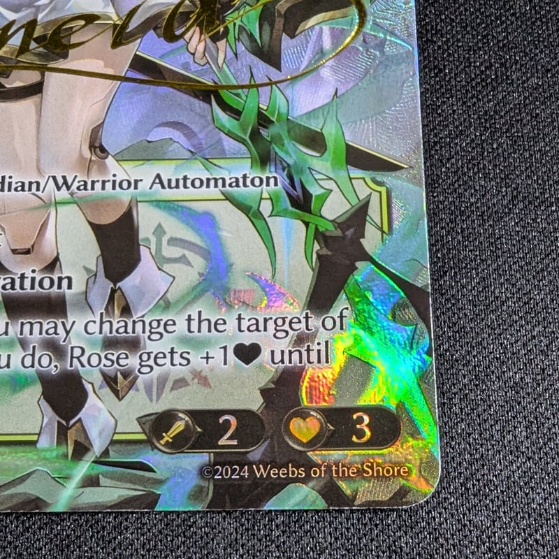 状態A】Grand ArchiveTCG 『Rose, Eternal Paragon CS