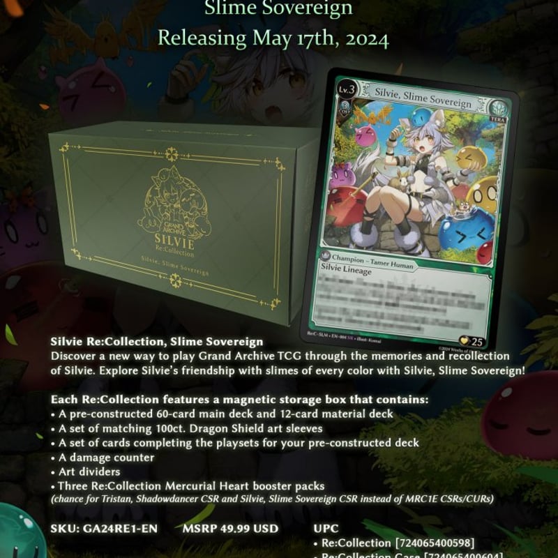GRAND ARCHIVE TCG 『Silvie Re:Collection Box Sli