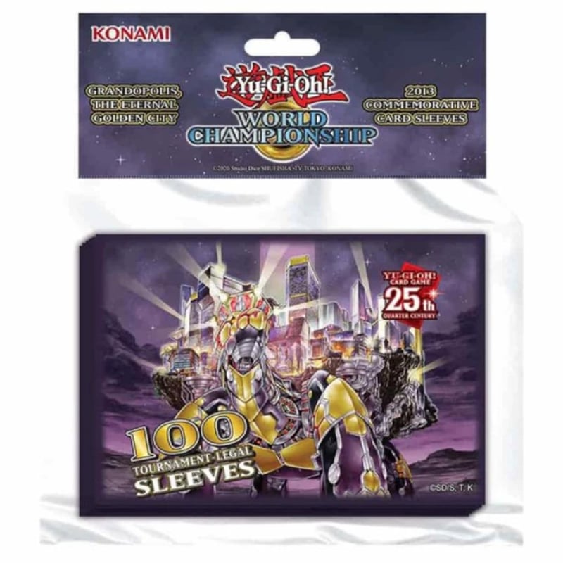 遊戯王 OTS限定商品 『悠久の黄金都市 グランポリス』スリーブ | 海外