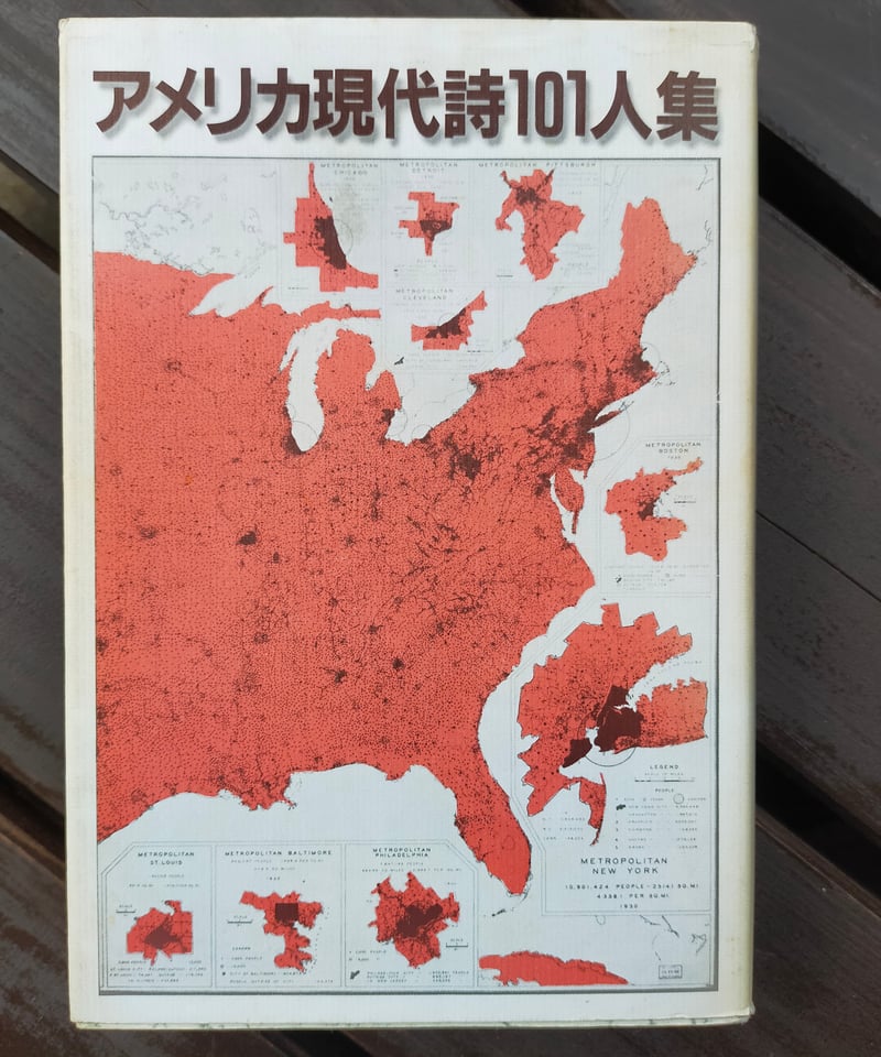 アメリカ現代詩101人集 新装版 D.W.ライト (編)、 沢崎順之助／森邦夫