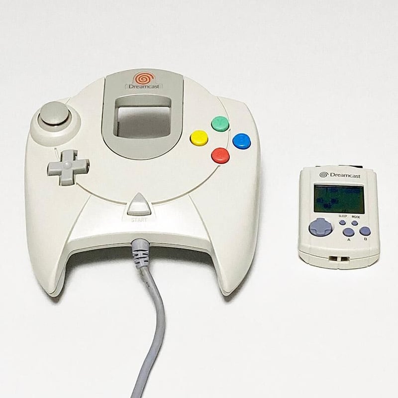 ドリームキャスト Dreamcast 1998年製 HKT-3000 ビジュアルメモリー