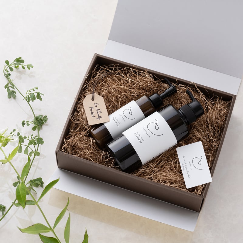 シャンプー500ml &洗い流さないトリートメント200ml ギフトセット | 人