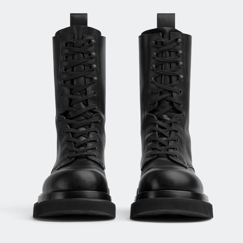 BOTTEGA VENETA ラグレースアップブーツ メンズ | Merci STORE