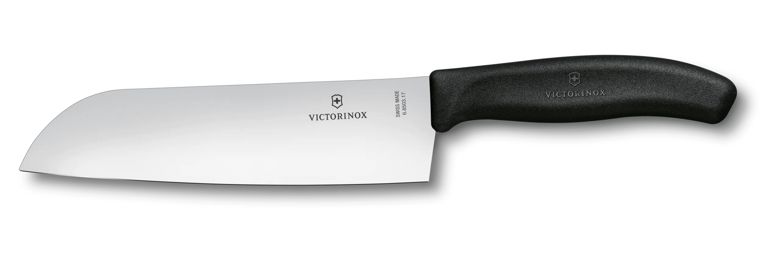 Victorinox スイスクラシック 三徳包丁, 17 cm ブラック - 6.8503.17G