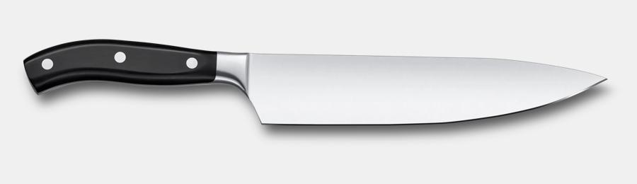 Victorinox Grand Maître Carving Knife, 22 cm in Black - 7.7403.22G