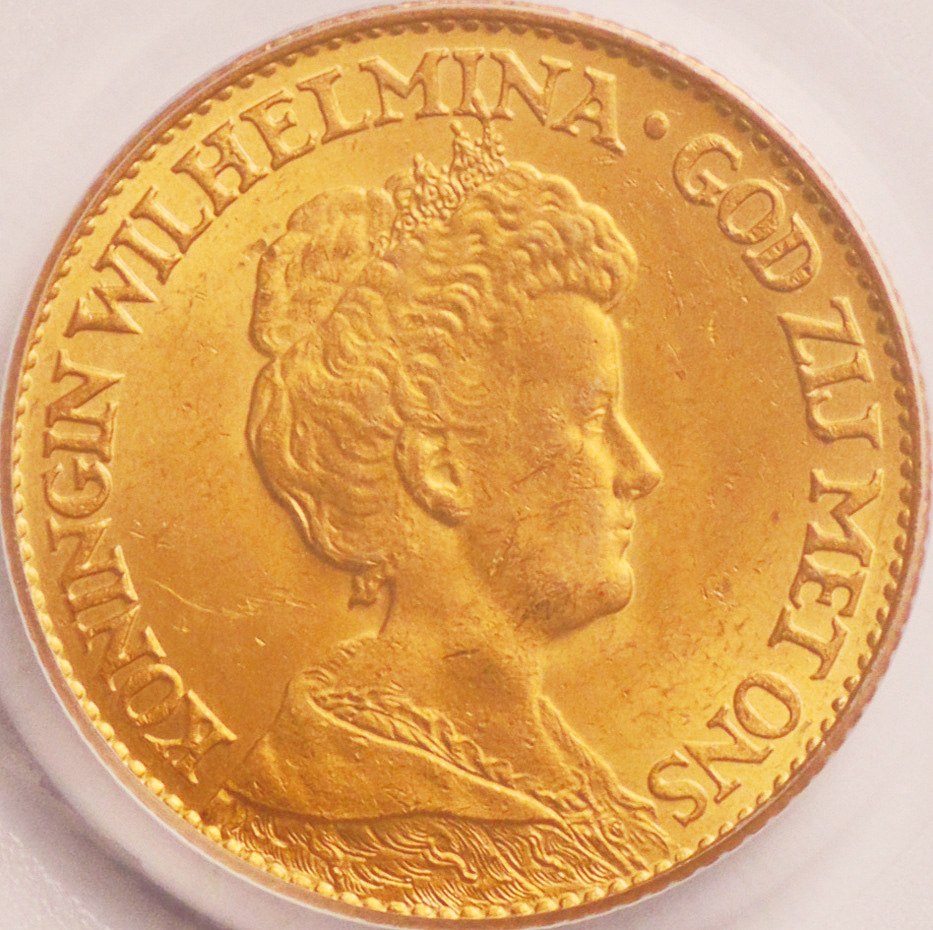 ☆希少☆ ウィルヘルミナ金貨 保証書付き オランダ1933年度製純金