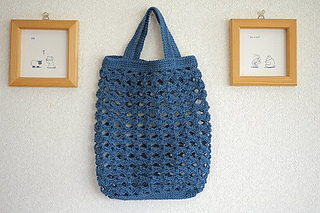 Ravelry: Petanko Kawaii 26 Style (かぎ針編みのぺたんこバッグ