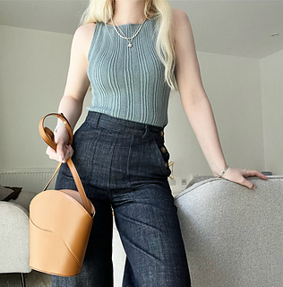 Ravelry: Mixed Rib Cami pattern by Florence Miller