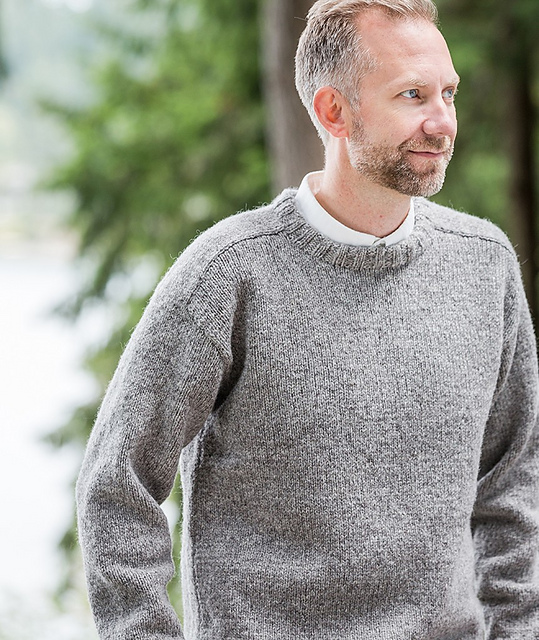 Ravelry: Saddle-Shoulder Men's Pullover pattern by Churchmouse