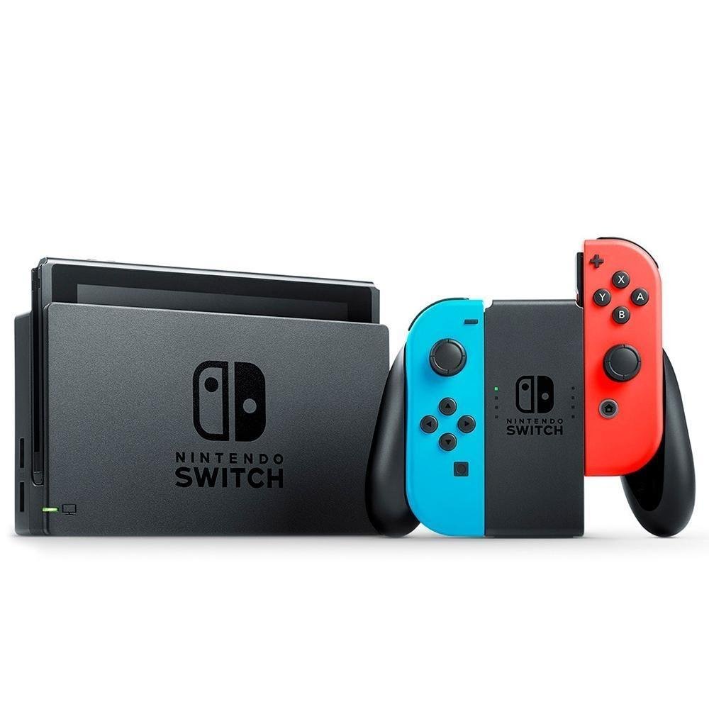 Nintendo Switch 32GB + Cartão de Memória | KaBuM!