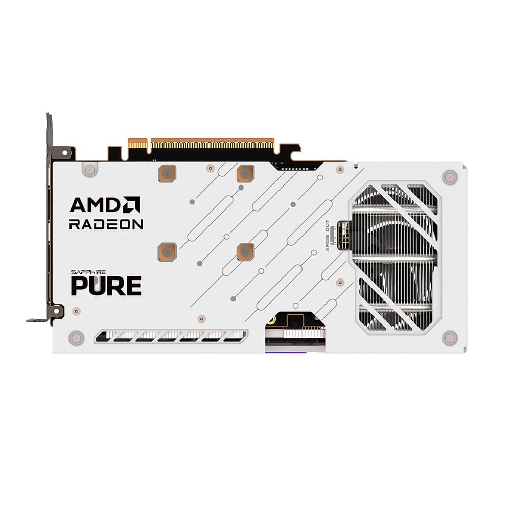 Placa de Vídeo Sapphire RX 9060 XT PURE | KaBuM!