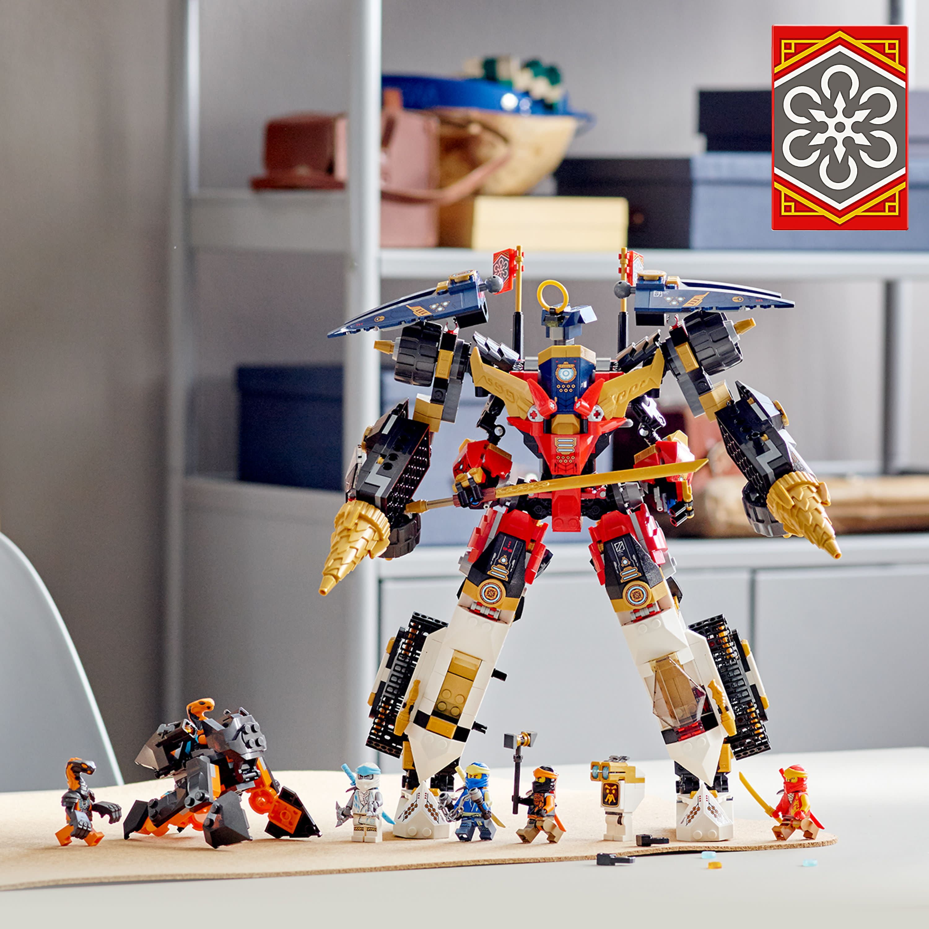 LEGO NINJAGO Ninja Ultra Combo Mech 4 in 1 Set 71765 India | Ubuy
