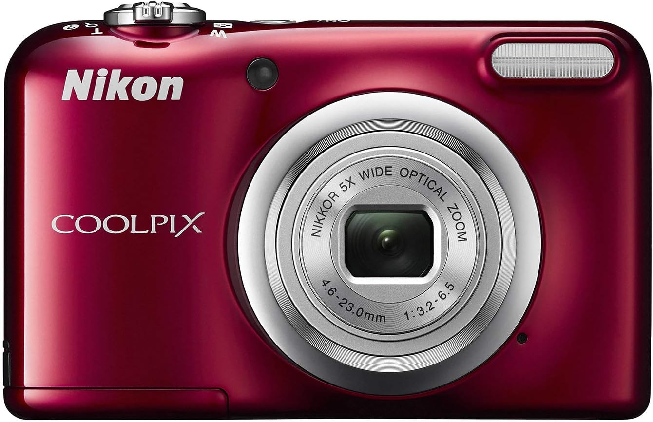 Nikon COOLPIX A10 Digital Camera, Red, 5x Optical India | Ubuy