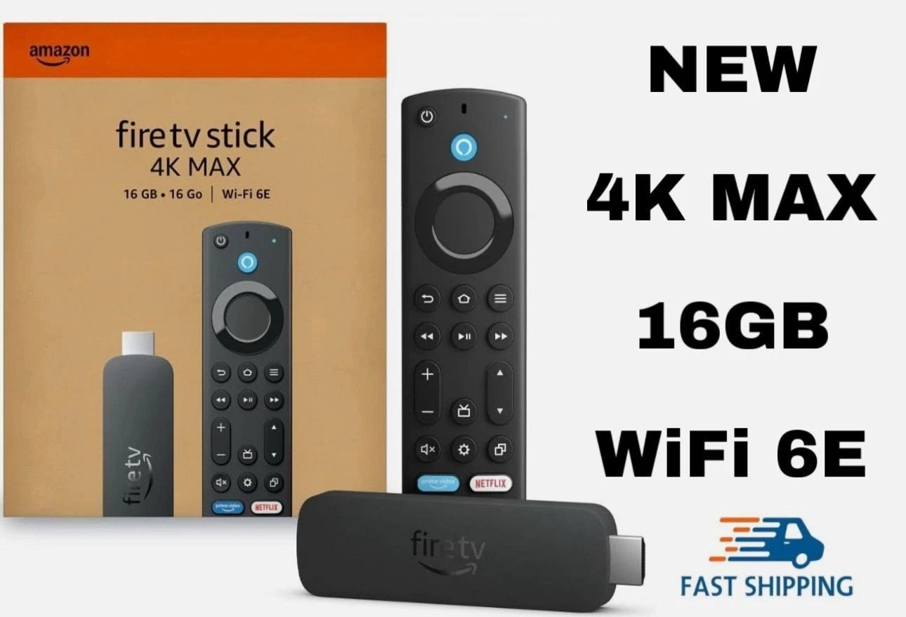 AMAZON FIRE TV Stick 4K MAX 16GB - Wi-Fi 6E - India | Ubuy