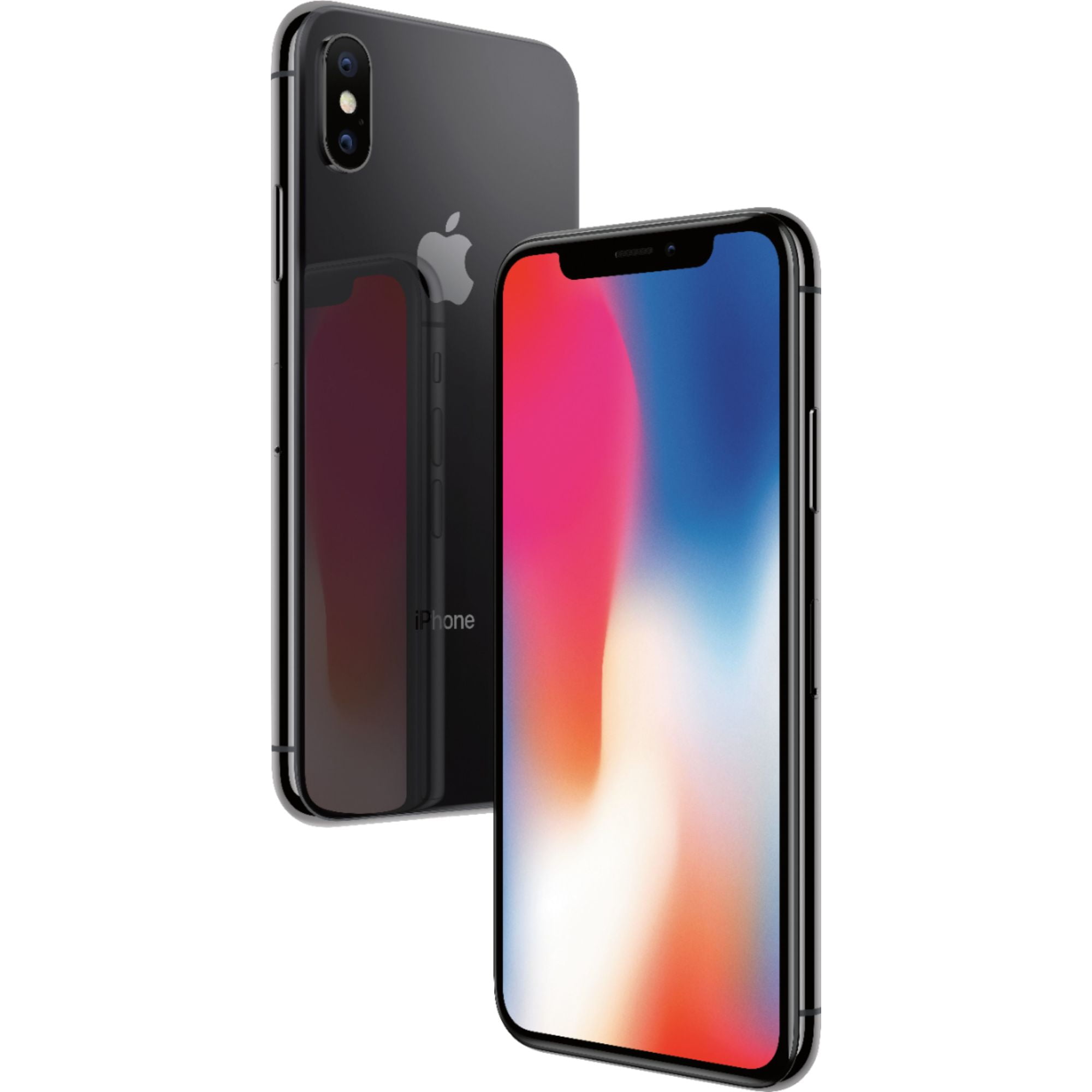 Apple iPhone X 256GB A1901 Telefone GSM desblocoado com câmera dupla