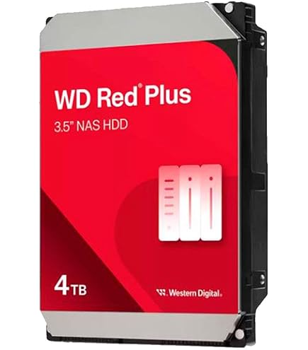 Western Digital WD40EFZX WD Red Plus 4TB SATA 6Gb/s 3.5