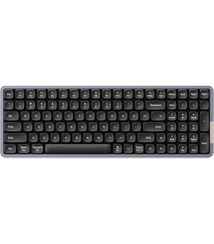 LOFREE Flow Low Profile Mechanical Keyboard, 100 Keys Rechargeable