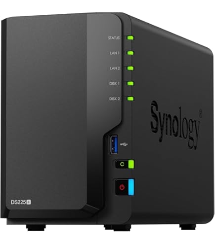 Synology DS218 Ironwolf - NAS de 8 TB (2 x 4 TB) : Amazon.es