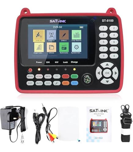 Satlink ST-5150 DVB-S/S2/T/T2/C Combo - Misuratore : Amazon.it