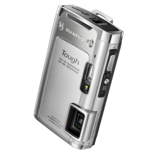 OLYMPUS TOUGH TG-615 SLV Waterproof 14MP 3D Eye-Fi card compatible