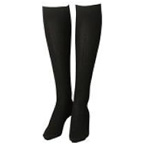 Amazon.co.jp: ボンボラン Bonvolant スリムハイソックス 2足組 （黒色