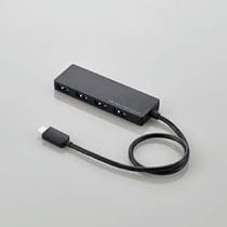Amazon.co.jp: エレコム USB3.1(Gen1)HUB Type-C Aメス4ポート バス