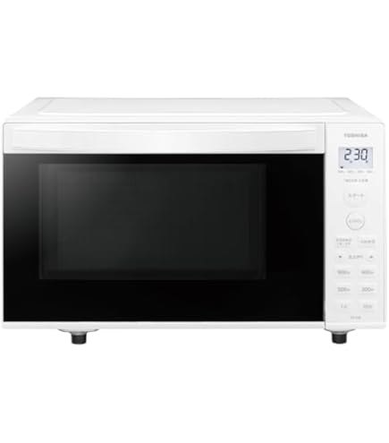Amazon | TOSHIBA(東芝) 電子レンジ 17L ER-WS17(W) ホワイト 自動