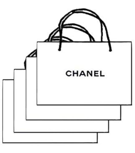 Amazon | シャネル 【CHANEL】 ショッパー 紙袋 小サイズ 4枚セット 母