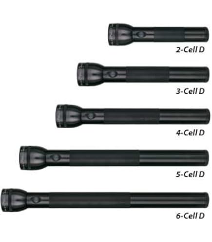 Amazon | MAGLITE 懐中電灯 Dセル ブラック 6D_(単一電池_6本) | MAG