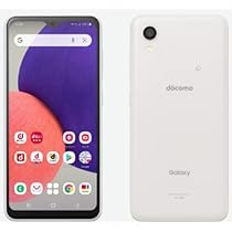 Amazon | サムスン SAMSUNG Galaxy A22 5G SC-56B ホワイト docomo SIM