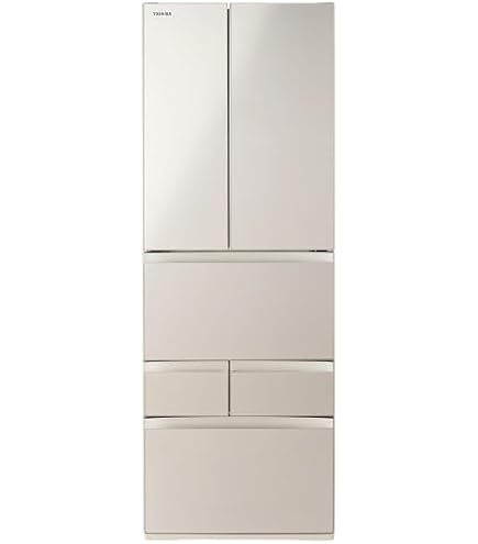 Amazon | パナソニック 冷蔵庫 幅60cm 450L サテンゴールド NR-E457PX