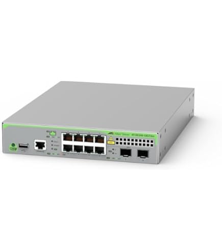 Amazon | アライドテレシス AT-GS920/8PS 3807R | Allied Telesis