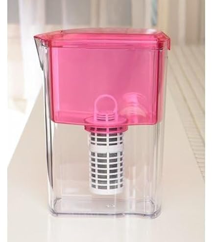 Amazon | ガイアの水135 ポット型浄水器（カートリッジ付） (ピンク