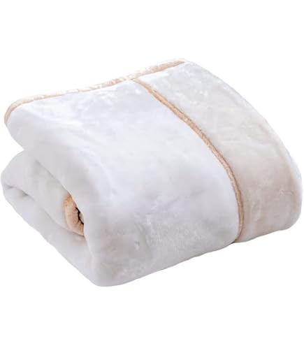 Amazon｜nishikawa【西川】 シルクコットンリバーシブル毛布(毛羽部分