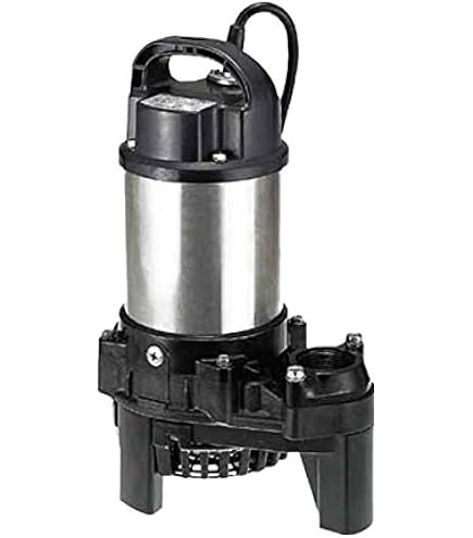 Amazon | ツルミポンプ 汚物用水中ハイスピンポンプ PU型 非自動形