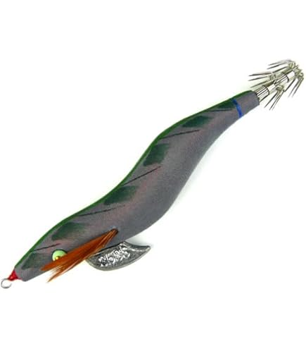 Amazon | 林釣漁具製作所 餌木猿 3.5号 スーパーシャロー ＃若葉 赤