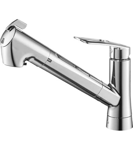 Amazon | SANEI キッチン用 寒冷地仕様 シングルワンホールスプレー