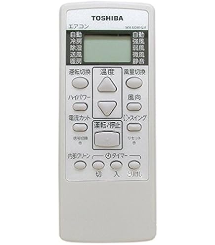 Amazon.co.jp: 東芝 エアコン用リモコンWH-G1J(東芝部品コード