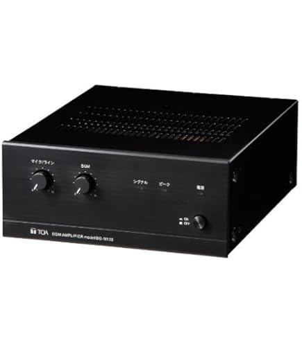 Amazon | TOA 〔A-1803〕 PAアンプ 30W 2局 | プロ用パワー